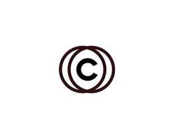 c-Logo-Design-Vektorvorlage vektor