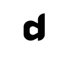 d-Logo-Design-Vektorvorlage vektor