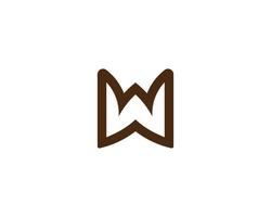 w-Logo-Design-Vektorvorlage vektor