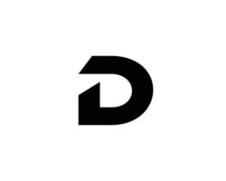 d logotyp design vektor mall