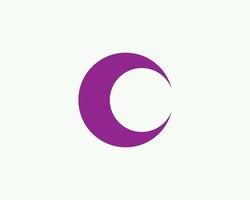 c logotyp design vektor mall