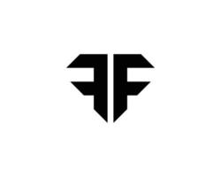 f logotyp design vektor mall