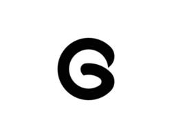 g logotyp design vektor mall