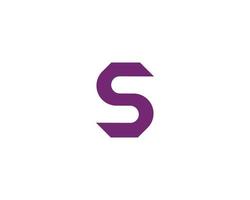 s logotyp design vektor mall