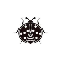 skönhet insekt vektor illustration ikon
