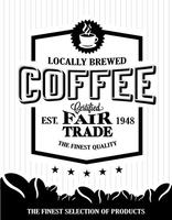 Kaffeebohne Logo Vektor