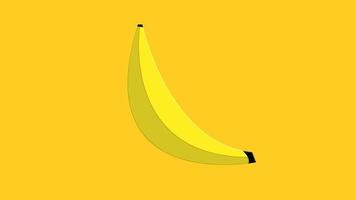 banan design saftig färsk frukt ikon vektor mall. rå banan. eco bio hälsa mat