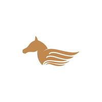 Pegasus-Logo-Symbol-Design-Illustration vektor