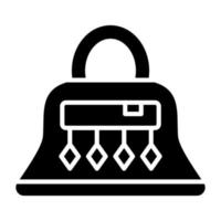 Handtaschen-Icon-Stil vektor