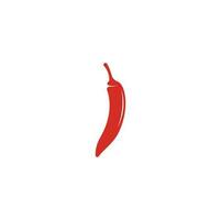 chili varm och kryddad mat vektor logotyp design inspiration. chili peppar ikon vektor logotyp mall.