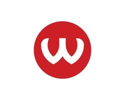 w-Logo-Design-Vektorvorlage vektor