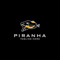 Piranha-Logo-Icon-Design-Vektor vektor