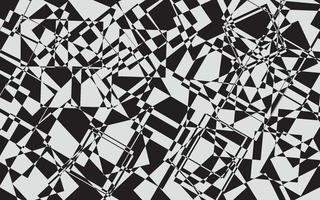 abstrakt mönster svart och vit Färg vektor