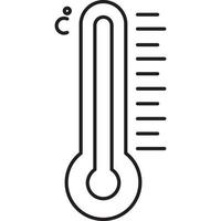 Temperatur, die leicht geändert oder bearbeitet werden kann vektor