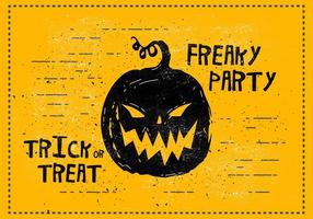 Freaky Halloween Vektor-Illustration vektor