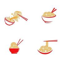 spaghetti mat tecken symbol illustration vektor