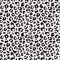 Camouflage-Leoparden-Schwarz-Weiß-Muster vektor