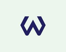 w ww Logo-Design-Vektorvorlage vektor