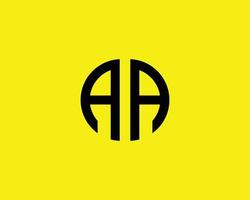 AA-Logo-Design-Vektorvorlage vektor