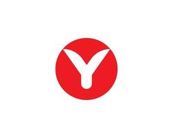 y-Logo-Design-Vektorvorlage vektor