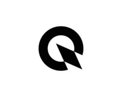 q logotyp design vektor mall