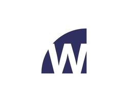 w-Logo-Design-Vektorvorlage vektor