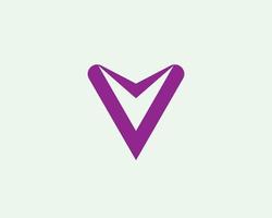 v logotyp design vektor mall