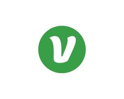 v-Logo-Design-Vektorvorlage vektor