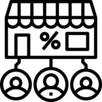 Affiliate-Clipart-Symbol vektor