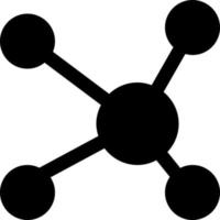 Cluster-Datengruppe organisieren ClipArt-Symbol vektor