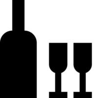 Wein trinken Alkohol feiern Clip Art Symbol vektor