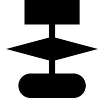 Flussdiagramm-Diagramm-Prozess-Clipart-Symbol vektor