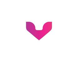 v-Logo-Design-Vektorvorlage vektor