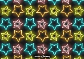 Vector Neon Stars Muster