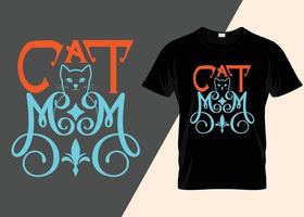 Mama Typografie trendiges T-Shirt-Design vektor