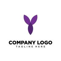 Logo-Design-Buchstabe y geeignet für Firmen-, Community-, persönliche Logos, Markenlogos vektor