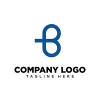 logotyp design brev b, lämplig för företag, gemenskap, personlig logotyper, varumärke logotyper vektor