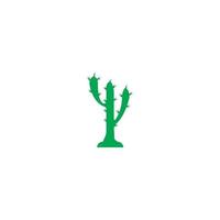 Kaktus-Logo-Vorlage Vektor-Symbol vektor