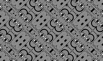 modern geometrisk rader mönster vektor
