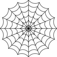 Spinnennetz, Netz, Falle vektor
