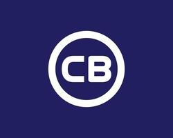 cb bc-Logo-Design-Vektorvorlage vektor