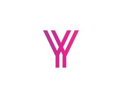 y-Logo-Design-Vektorvorlage vektor