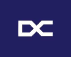 dc CD logotyp design vektor mall