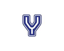 y-Logo-Design-Vektorvorlage vektor