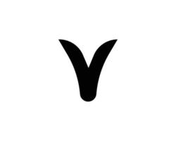 y logotyp design vektor mall