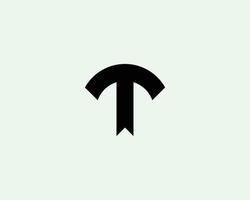 t-Logo-Design-Vektorvorlage vektor