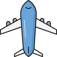 Flugzeugversand-Vektorillustration auf einem Hintergrund Premium-Qualitätssymbole Vektorsymbole für Konzept und Grafikdesign. vektor