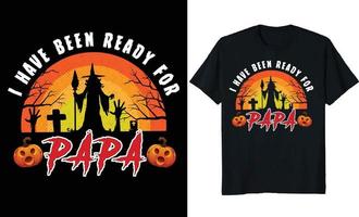 halloween t -shirt design vektor