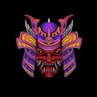 Teufel Krieger Samurai-02 vektor