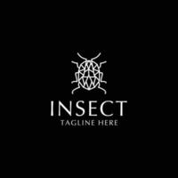 Insekt-Logo-Icon-Design-Vektor vektor